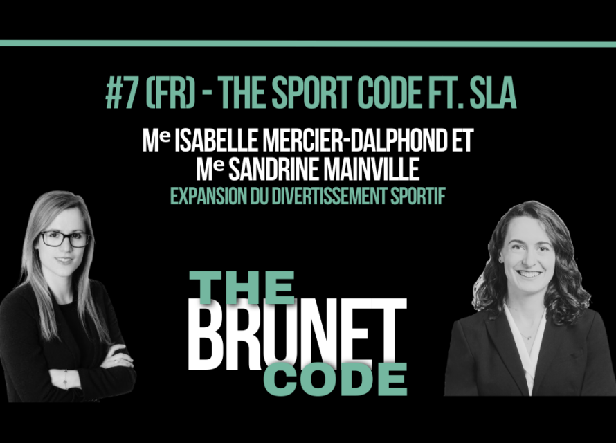 The Sport Code ft. SLA | Me Mercier-Dalphond